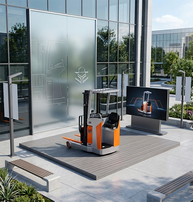 tempat jual electric reach truck di Jakarta